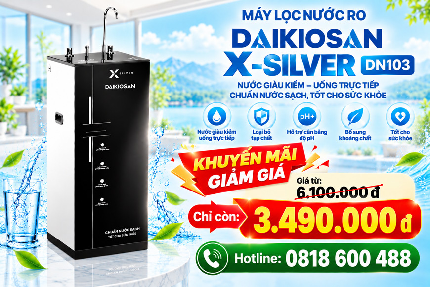 Khuyến Mãi - Máy Lọc Nước DaikioSan